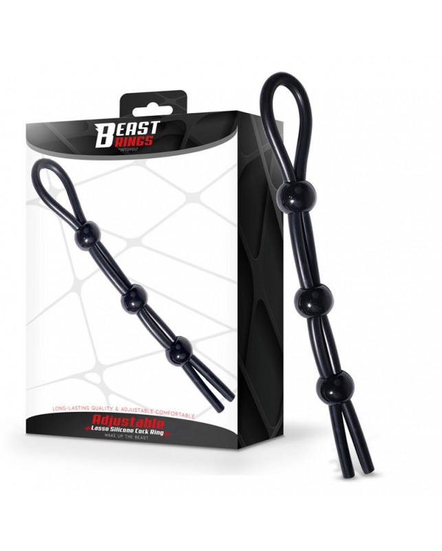 Lasso Anillo para el Pene Silicona Ajustable