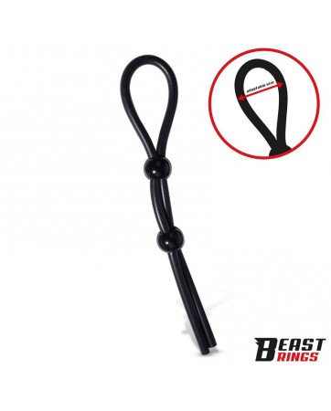 Lasso Anillo para el Pene Silicona Ajustable