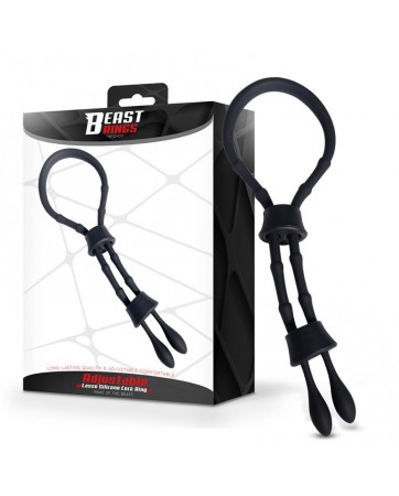 Lasso Anillo para el Pene Silicona Ajustable