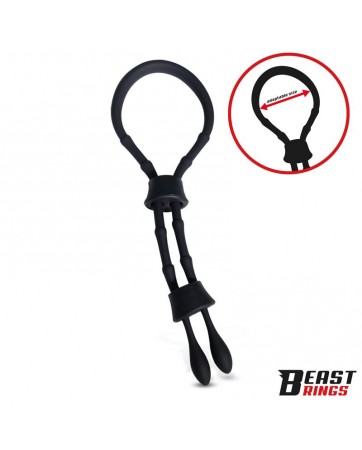 Lasso Anillo para el Pene Silicona Ajustable