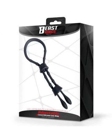 Lasso Anillo para el Pene Silicona Ajustable