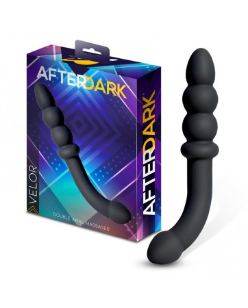 Velor Doble Masajeador Anal Silicona