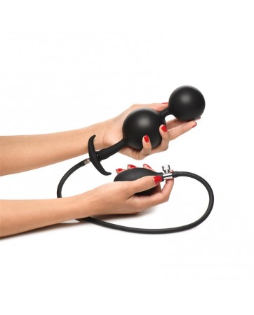 Ass Rattler Bolas Anales con Inflado y Peso