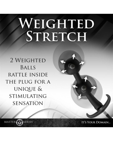 Ass Rattler Bolas Anales con Inflado y Peso