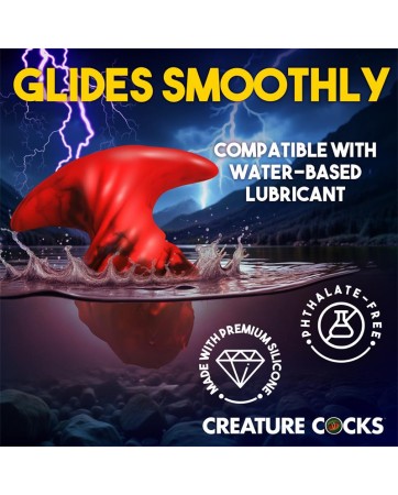 Dragonspawn Plug Anal Silicona Talla L