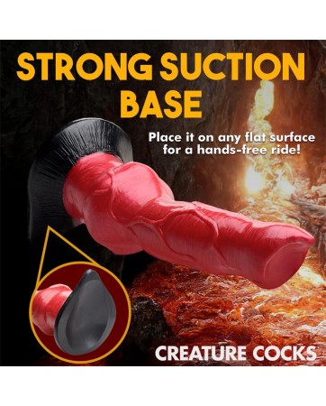 Hell Hound Dildo Silicona 19 cm 75