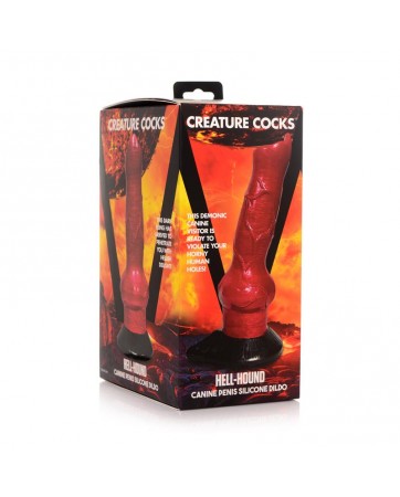 Hell Hound Dildo Silicona 19 cm 75