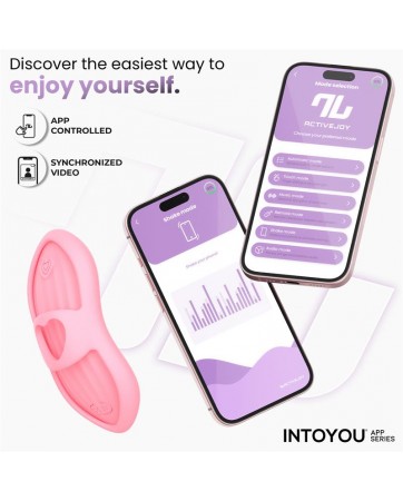 Laia Estimulador de Dedo con Calor y Funda con APP Rosa