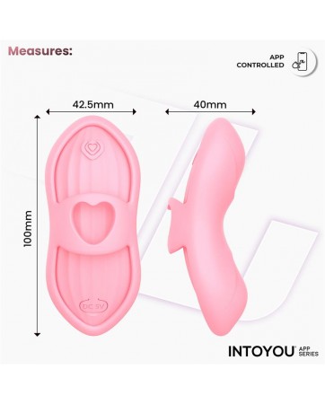 Laia Estimulador de Dedo con Calor y Funda con APP Rosa