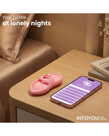 Laia Estimulador de Dedo con Calor y Funda con APP Rosa