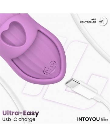 Laia Estimulador de Dedo con Calor y Funda con APP Lavanda