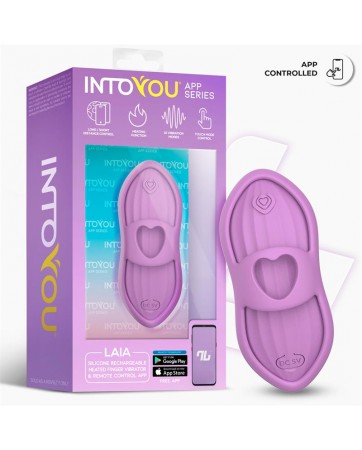 Laia Estimulador de Dedo con Calor y Funda con APP Lavanda