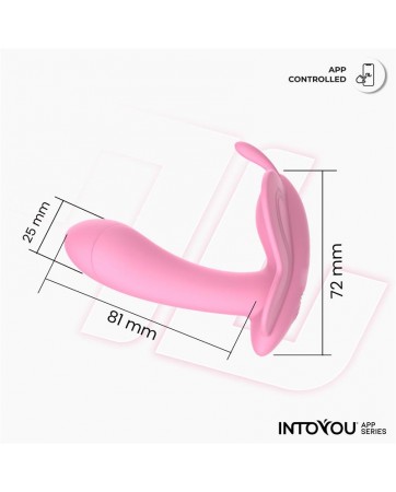 Wingy Estimulador Mariposa con APP Rosa