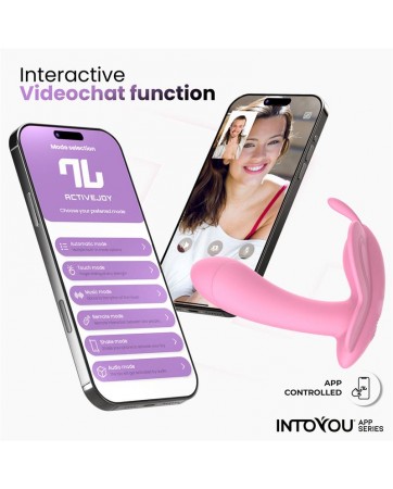 Wingy Estimulador Mariposa con APP Rosa