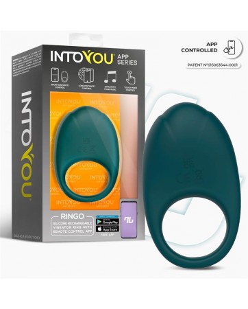 Ringo Anillo Vibrador con APP Unibody Verde