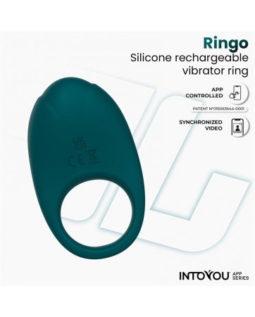 Ringo Anillo Vibrador con APP Unibody Verde