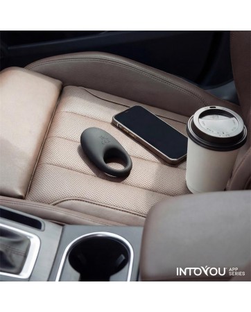 Ringo Anillo Vibrador con APP Unibody Negro