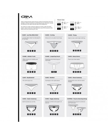 C4MSPX07 Calzoncillo Capri Brief Melocoton