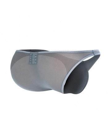 C4MSPXBUL01 Calzoncillo Tiro Bajo Mesh Grey