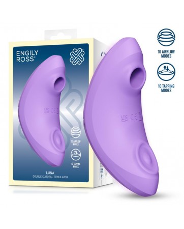 Luna Estimulador de Clitoris con Succion y Pulsacion