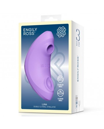 Luna Estimulador de Clitoris con Succion y Pulsacion