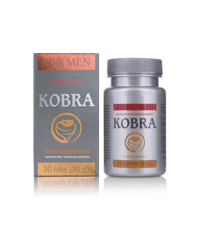 Potenciador Masculino Kobra 30 Capsulas