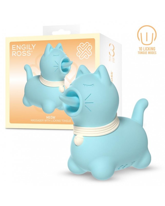 Meow Masajeador con Lengua Licking