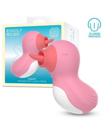 Quacky Masajeador con Lengua Licking