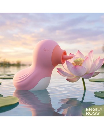 Quacky Masajeador con Lengua Licking