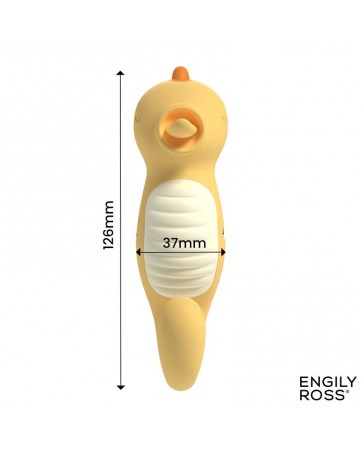 Seaboo Masajeador con Vibracion y Lengua Licking