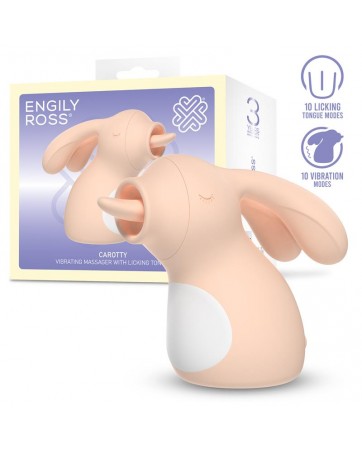 Carotty Masajeador con Vibracion y Licking