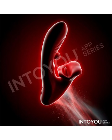 Franky Vibrador con Biting y Bola Rotativa con APP