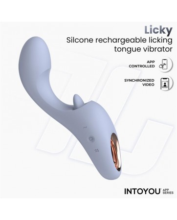 Licky Vibrador con Lengua Licking con App