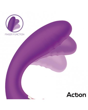 Two Lovers 3 in 1 Vibrador con Finger y Succion