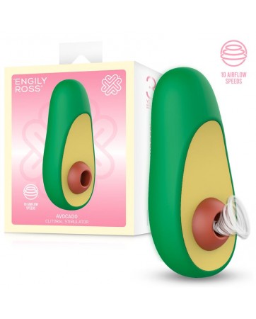 Avocado Estimulador de Clitoris con Succion