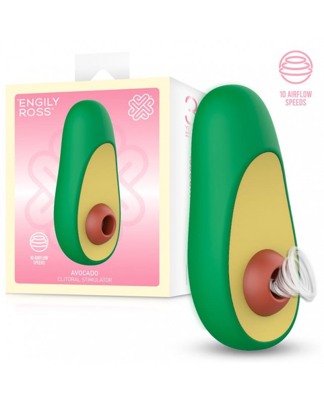 Avocado Estimulador de Clitoris con Succion