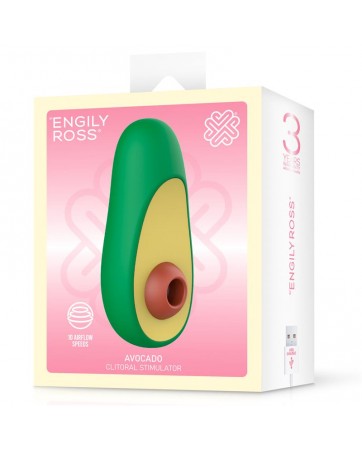 Avocado Estimulador de Clitoris con Succion