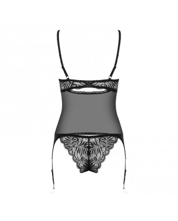 Contica Corset y Tanga Negro