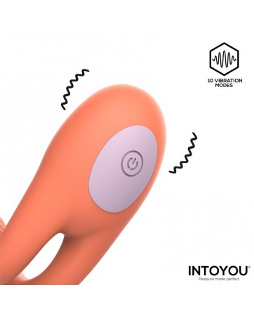 Lovit Vibrador de Pareja Flexible con Control Remote