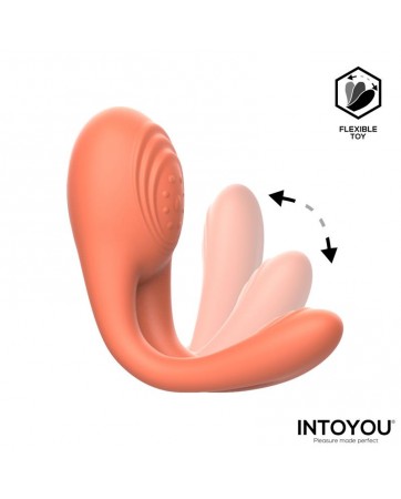 Lovit Vibrador de Pareja Flexible con Control Remote