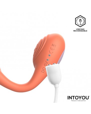 Lovit Vibrador de Pareja Flexible con Control Remote