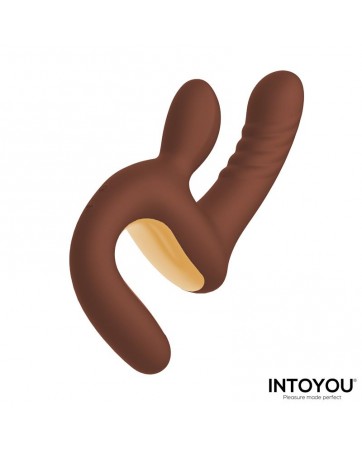 Mocca Vibrador con Thrusting y Mango Ergonomico USB