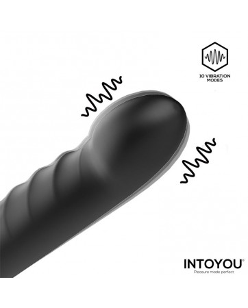 Magnor Dildo con Anillo Doble y Estimulador de Testiculos