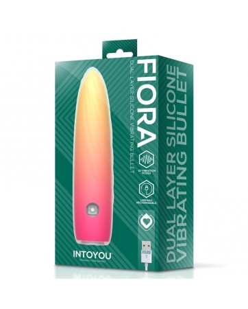 Fiora Bala Vibradora Silicona Doble Capa USB