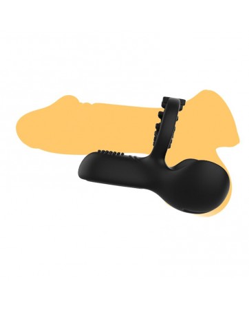 Anillo Vibrador para Pene y Testiculos Ajustable