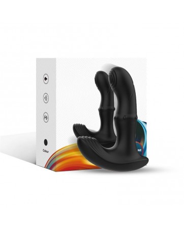 Masajeador Prostatico Vibracion Thrusting y Estimulador de Clitoris