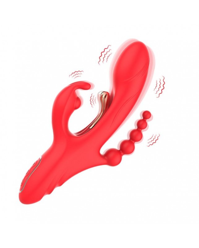 Vibrador Tickler con Cadena Anal