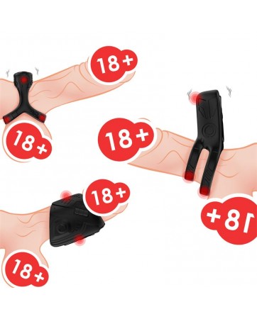 Set de Anillo para el Pene y Masturbador