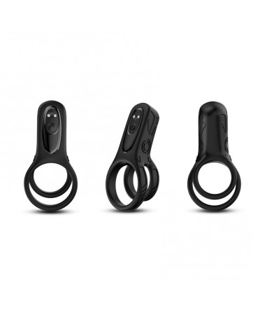 Mecha style Anillo Doble para el Pene con Vibracion