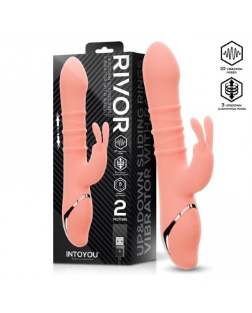 Rivor Vibrador con Anillos Deslizantes